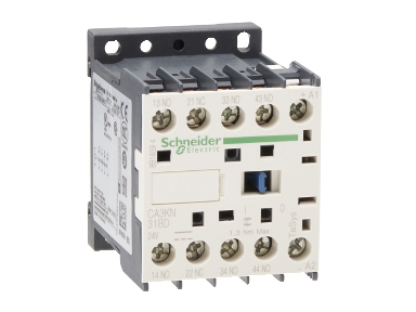 Schneider Electric CA3KN31BD, Grå, 24 V, 45 x 57 x 58 mm, 225 g | Elektrisk utrustning - Reläer | GameStuff