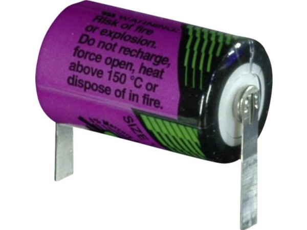 Tadiran Batteries Sl 550 T Special-Batterier 1/2 Aa Tåler Høj Temperatur, U-Loddefane Lithium 3.6 V 900 Mah 1 Stk