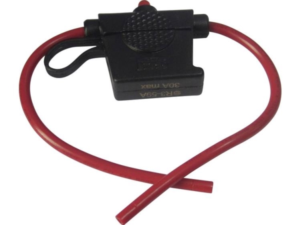Tru Components 1587492 Tc-R3-59A Sicherungshalter Mit Statusanzeige (Für Standard-Flachsicherung 30 A 24 V/Dc) 1 Stk