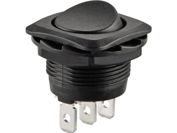 Tru Components Wippschalter Tc-R13-135C-02 250 V/Ac 10 A 1 X Ein/Ein Klickend 1 St