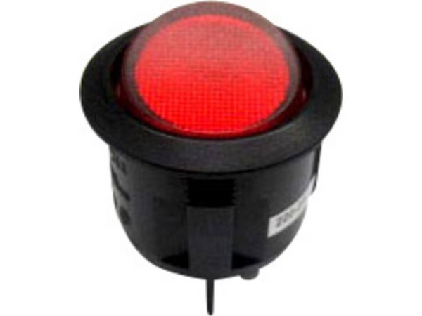 Tru Components 1587656 Vippekontakt Tc-R13-244B-02 B/R 220 V/Ac 250 V/Ac 10 A 2 X Off/On Klikkende 1 Stk