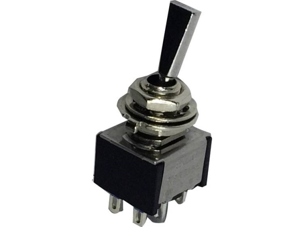 Tru Components 1587784 Tc-Ta202f1 Vippeafbryder 250 V/Ac 3 A 2 X On/On Klikkende 1 Stk