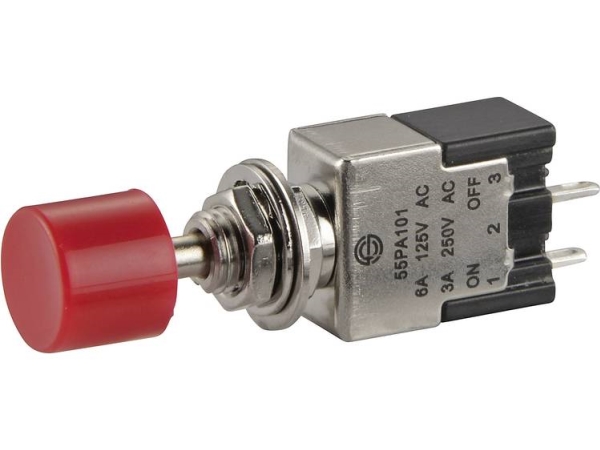 Tru Components Tc-Pa101a1rt Pressostat 250 V/Ac 3 A 1 X Ein/Aus Klickend 1 Stück