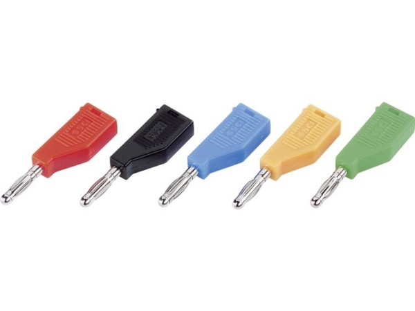 Tru Components Tc-R8-B19 Bl Bananenstecker Stift, Gerader Stiftdurchmesser 4 Mm Blau, 1 Stk