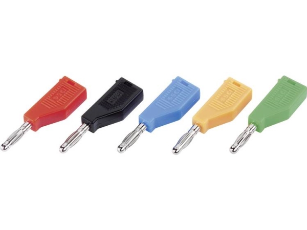 Tru Components Tc-R8-B19 G Bananenstecker - Gerader Stift, Stift-Durchmesser 4 Mm, Grün, 1 Stk