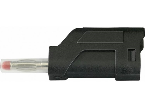 Tru Components Tc-R8-104 B Lamelstik Stik, Lige Stift-Diameter: 4 Mm Sort 1 Stk