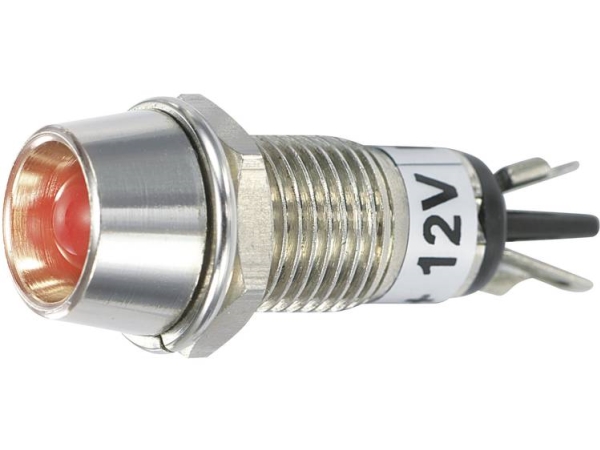 Tru Components Tc-R9-115L 12 V Rote Led-Signalleuchte