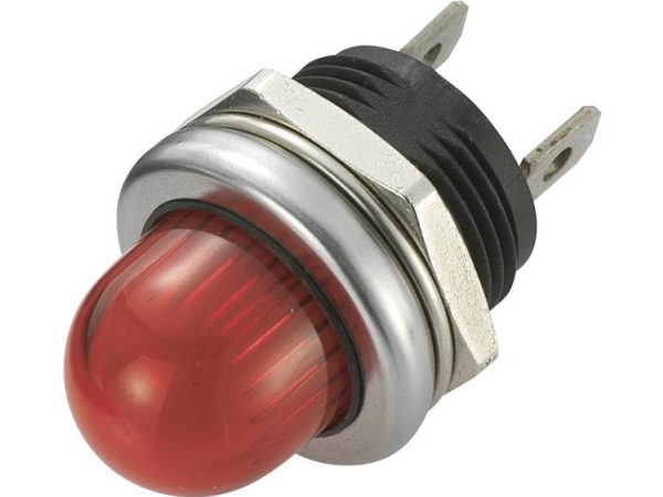 Tru Components Tc-R9 105L1-02-Wrr4 Led-Signallampe Rød 12 V/Dc