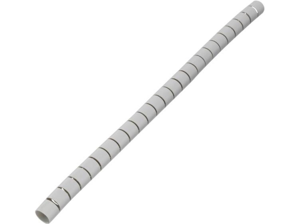 Tru Components 1593185 Tc-Mx-Klt15gy203 Spiralslange 15 Mm (Max) Grå 5 M
