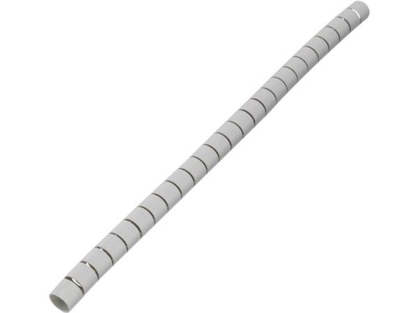 Tru Components 1593187 Tc-Mx-Klt25gy203 Spiralslange 25 Mm (Max) Grå 5 M