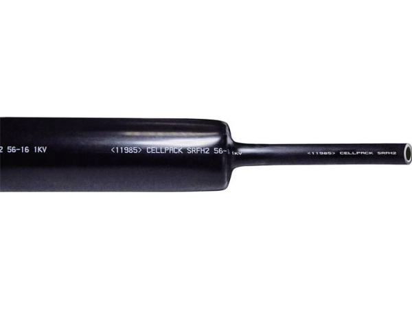 Cellpack 144498 Krympeslange Med Lim Sort 21 Mm 7 Mm Krympningshastighed:3:1 1 Stk