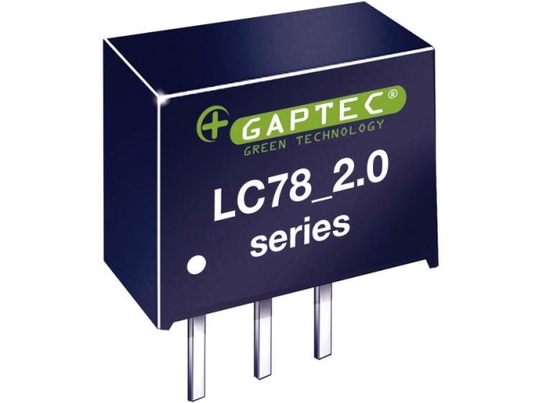 Gaptec 10020041 Dc/Dc-Omformer, Print 12 V/Dc 5 V/Dc 2 A 10 W Antal Udgange: 1 X Indhold 1 Stk