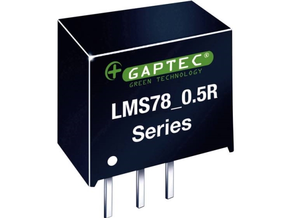 Gaptec 10020401 Dc/Dc-Omformer, Print 24 V/Dc 9 V/Dc 500 Ma 4.5 W Antal Udgange: 1 X Indhold 1 Stk