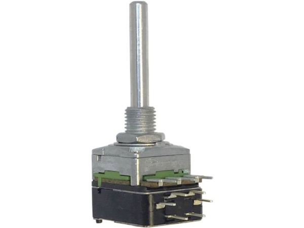 Potentiometer Service 63250-01402-5832/B1k Drehpotentiometer 1-Gang, Mit Druck- Und Zugkontakt Mono 0,2 W 1 Kω 1 St