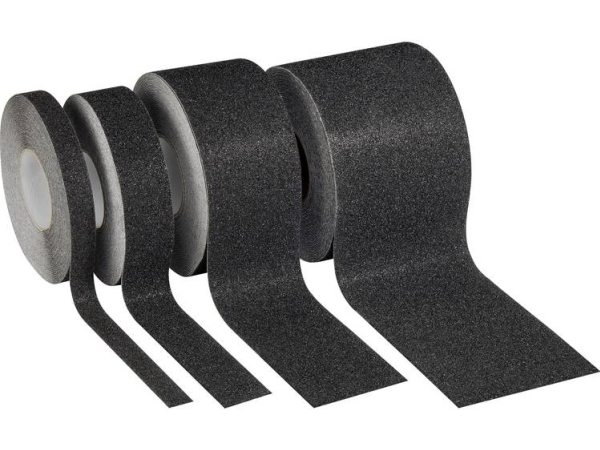 Rocol Rs43531 Skridsikre Belægninger (L X B) 18.25 M X 50 Mm Sort