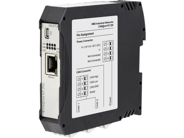 Ixxat 1.01.0332.20000 Can-Umformer Ethernet, Rj-45, Usb 9 V/Dc, 12 V/Dc, 24 V/Dc, 36 V/Dc 1 Stk