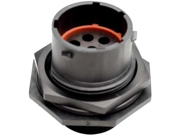 Amphenol Rts 7 14N 8P03 Rundsteckverbinder-Stecker Gerade, Anzahl Der Pole Gesamt: 8, Serie Ecomate Aquarius, 1 Stk