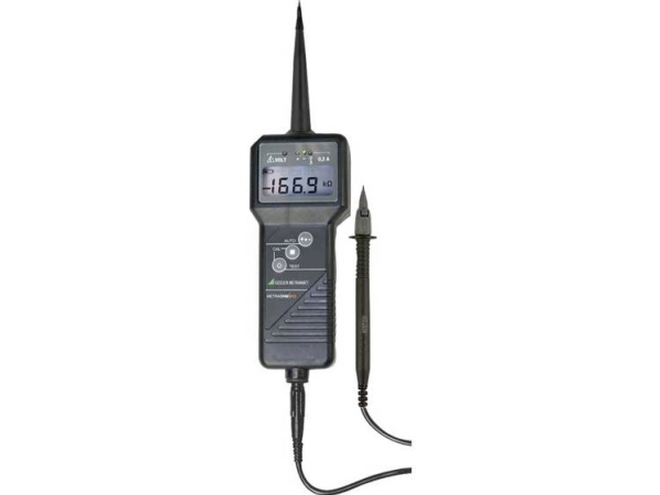 Gossen Metrawatt Metraohm 413 Lav-Ohm-Måleapparat Cat Ii 600 V, Cat Iii 300 V Lcd