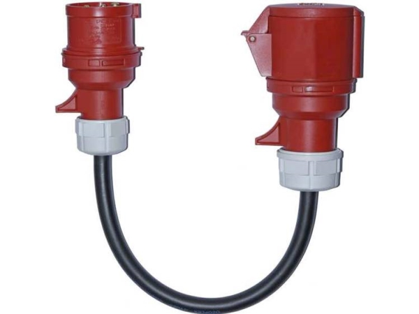 Gossen Metrawatt Messadapter Cee-Kupplung 32 A 5Polig - Cee-Stecker 16 A 5Polig Z750f (Z750f)
