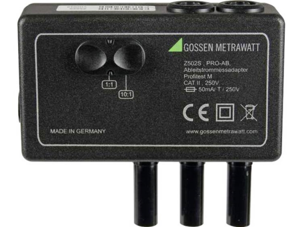 Gossen Metrawatt Z502s Pro-Ab Måleadapter Specielt Tilbehør Til Måleudstyr 1 Stk