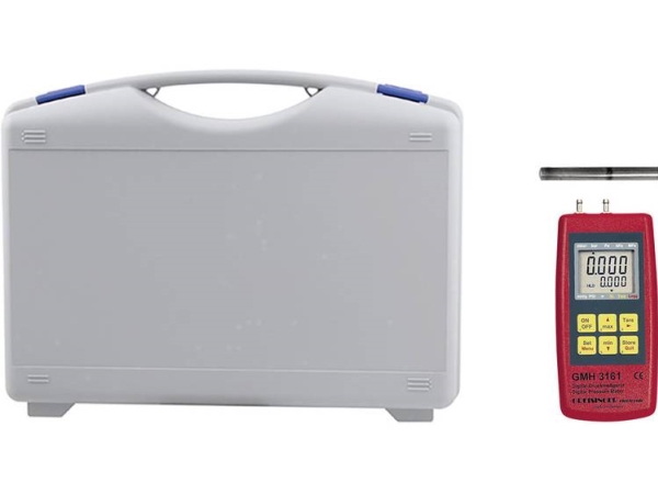 Greisinger Gmh3161-13-Wpd5 Druck-Messgerät Kalibriert (Iso) Luftdruck, Nicht Aggressive Gase, Korrosive Gase -0.1 - 2 Bar (604192)
