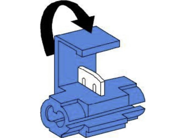 Vogt Verbindungstechnik 3927 Forgreningsstik Fleksibel: 1.50-2.50 Mm² Stift: 1.50-2.50 Mm² 250 Stk Blå