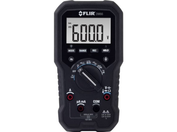 Flir Dm66 Hånd-Multimeter Digital Cat Iv 300 V, Cat Iii 600 V