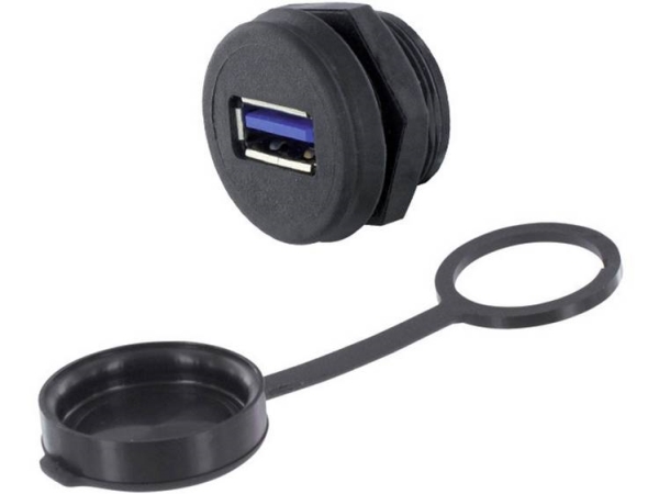 Usb-Stecker Einbaustecker, Unterputz 1310-1017-01 M22 1310-1017-01 Encitech Inhalt: 1 Stück