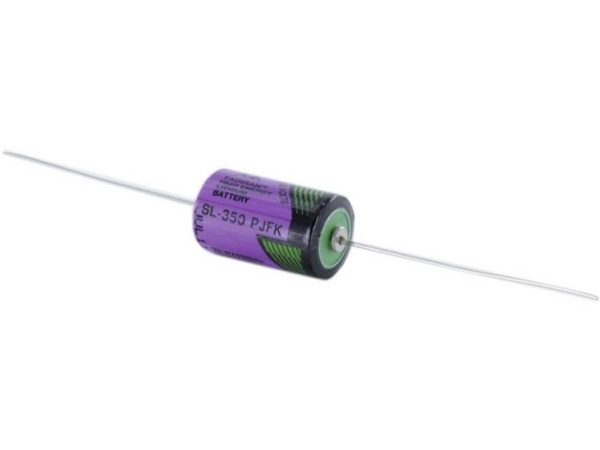 Tadiran Batterien Sl 350 P Spezialbatterien 1/2 Aa Axial-Loddepin Lithium 3,6 V 1200 Mah 1 Stück
