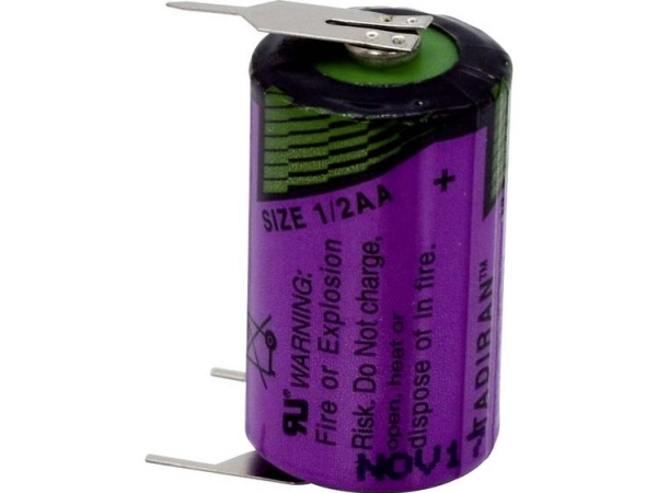 Tadiran Batterien Sl 350 Pt Spezialbatterie 1/2 Aa U-Loddeben Lithium 3.6 V 1200 Mah 1 Stk