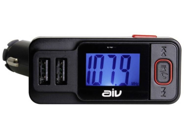 Aiv Fmt-719 Bt-Rds Fm-Sender Inkl. Håndfri Funktion, Med Fjernbetjening