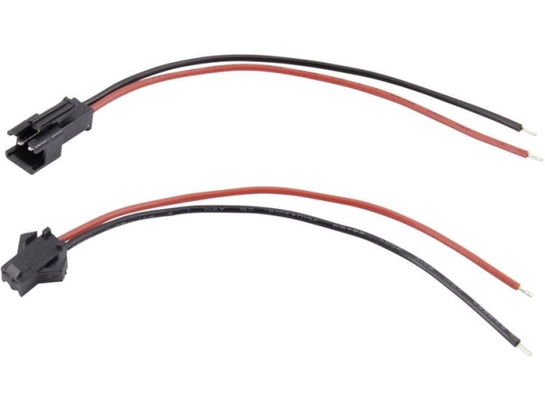 Tru Components Tc-6649240 Stikbøsning Med Litzetråd Samlet Antal Poler 4 Rastermål: 2.50 Mm 1 Set