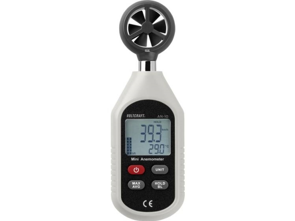 Voltcraft An-10 Anemometer 0.3 Bis 30 M/S Magnet-Flügelrad (Vc-8314270)
