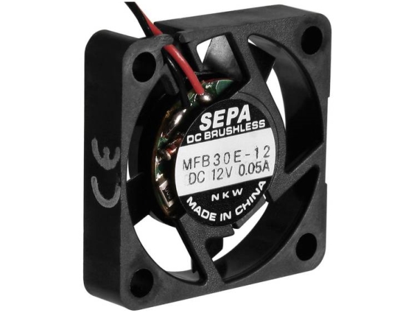 Sepa Mfb30e05 Aksial Ventilator 5 V/Dc 3.8 M³/H (L X B X H) 30 X 30 X 6.5 Mm