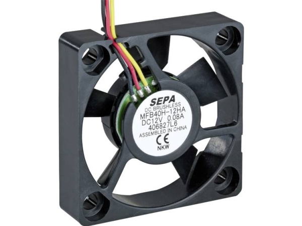 Sepa Mfb40h05 Aksial Ventilator 5 V/Dc 11.0 M³/H (L X B X H) 40 X 40 X 10 Mm