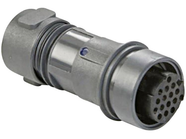 Bulgin Pxp6011/08S/Cr/0709 Rundstikforbinder Kobling, Lige Samlet Poltal: 8 Serie (Rundstikforbindelse): Buccaneer 6000 1 Stk