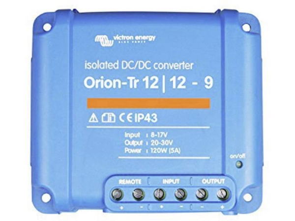 Victron Energy Dc/Dc-Omformer Orion-Tr 12/12-9A 8, 17 V 12.5 A 120 W (Ori121210110r)