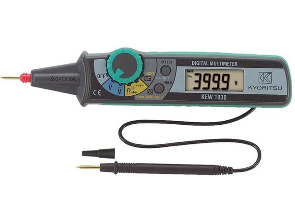 Kyoritsu Kew-1030 Hånd-Multimeter Cat Iii 600 V
