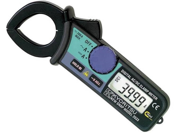 Kyoritsu Kew-2033 Strømtang Digital Cat Iii 300 V Visning (Anzahl): 3000