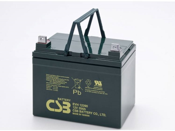 Csb Batterie Evh 12390 Evh12390 Blei-Säure-Batterie 12 V 39 Ah Bleivlies (B X H X T) 196 X 178 X 155 Mm M6-Verschraubung Zyklenstabil, Wartungsfrei,