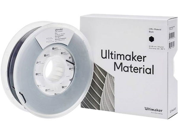 Ultimaker 1644 Filament Cpe+ Kemisk Bestandig 2.85 Mm 700 G Sort 1 Stk