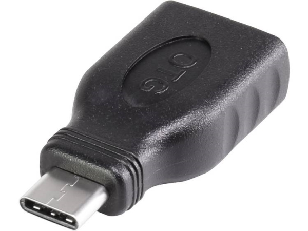 Renkforce Usb 3.0 Adapter [1X Usb-C Stecker - 1X Usb 3.0 Buchse A] Mit Otg-Funktion, Vergoldete Steckkontakte (Rf-3385702)