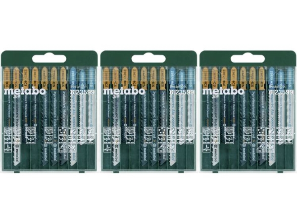 Metabo 3 X 10-Tlg. Stichsägeblatt 3 Set