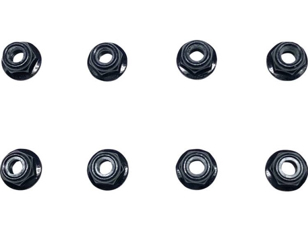 Reely 538242C Ersatzteil M4 Radmuttern - Et M4 Radmuttern (8) (1611460) Technische Daten: Ersatzteil-Ausführung: M4 Radmuttern · He