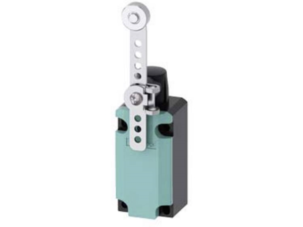 Siemens 3Se51120ch621aj0 3Se5112-0Ch62-1Aj0 Positionsafbryder 6 A Svingarm, Rustfri Stålarm, Plastrulle Ip66, Ip67 1 Stk., Metal, Ip66, Ip67, 45 Mm,