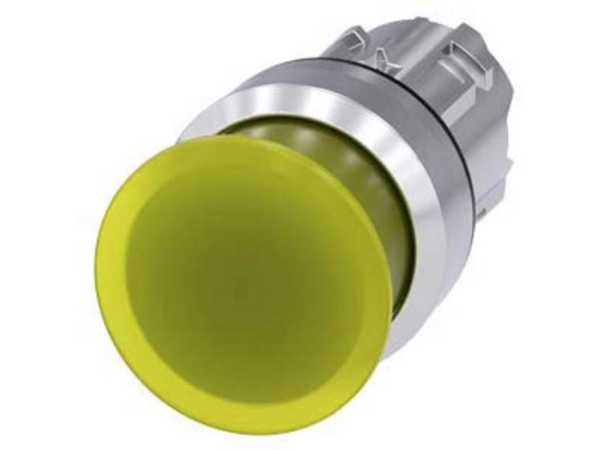 Siemens Leuchtpilzdrucktaster, 30Mm, Gelb, 46 G, 100 Mm, 30 Mm, 30 Mm