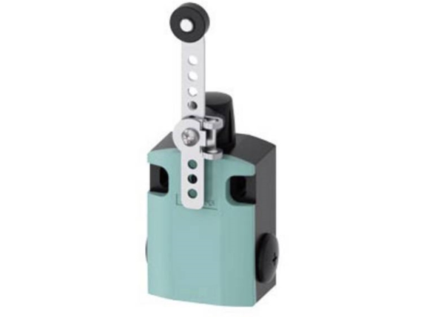 Siemens 3Se51220lh60 3Se5122-0Lh60 Positionsafbryder 6 A Svingarm, Metalarm, Plastrulle Ip66, Ip67 1 Stk., Metal, Ip66, Ip67, 56 Mm, 166,5 Mm, 77,5 M