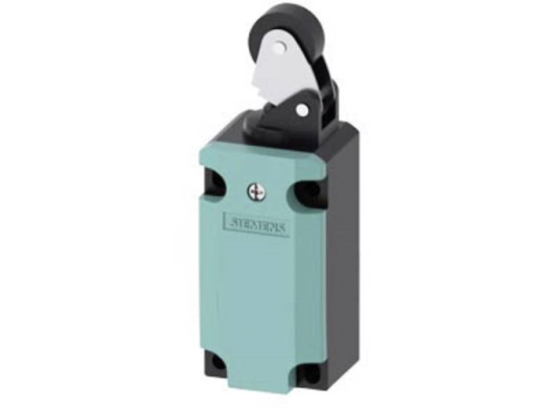 Siemens 3Se51120le01 3Se5112-0Le01 Positionsafbryder 6 A, Rullearm, Metalarm, Plastrulle, Ip66, Ip67, 1 Stk., Metal, Ip66, Ip67, 43 Mm, 49 Mm, 127 Mm