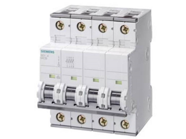 Automatsikring C 2A, 3P+N, 6Ka, 5Sy6602-7
