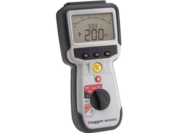 Megger Mit400/2 Isolationsmåler 250 V, 500 V, 1000 V 200 Gω